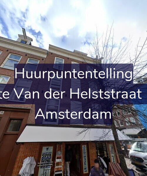 Foto gevel Huurpuntentelling voor Eerste Van der Helststraat 51-3, Amsterdam