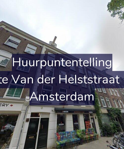 Foto gevel Huurpuntentelling voor Eerste Van der Helststraat 15-2, Amsterdam