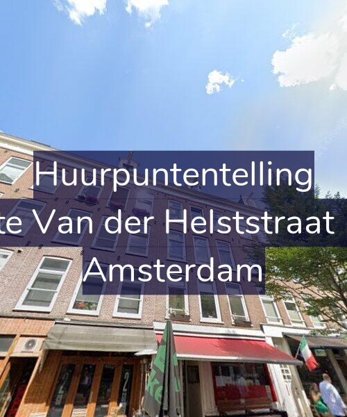 Foto gevel Huurpuntentelling voor Eerste Van der Helststraat 55-2, Amsterdam