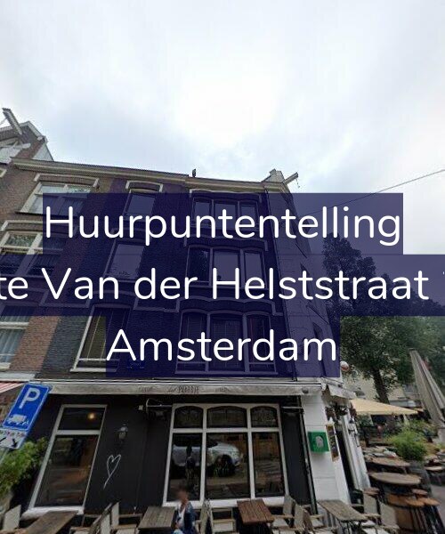 Foto gevel Huurpuntentelling voor Eerste Van der Helststraat 25-1, Amsterdam