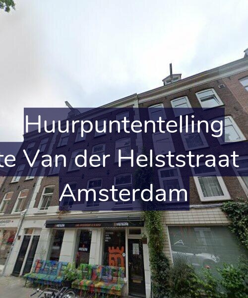 Foto gevel Huurpuntentelling voor Eerste Van der Helststraat 15-4, Amsterdam