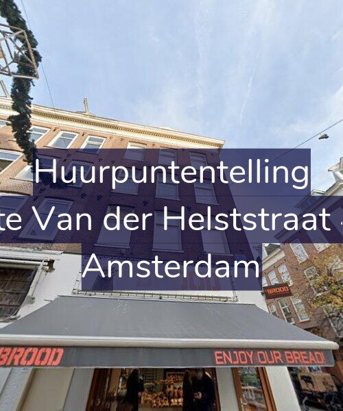 Foto gevel Huurpuntentelling voor Eerste Van der Helststraat 49-2, Amsterdam