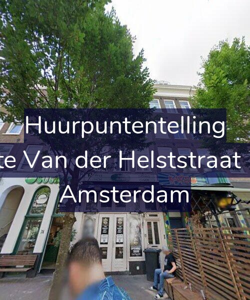Foto gevel Huurpuntentelling voor Eerste Van der Helststraat 72-4, Amsterdam