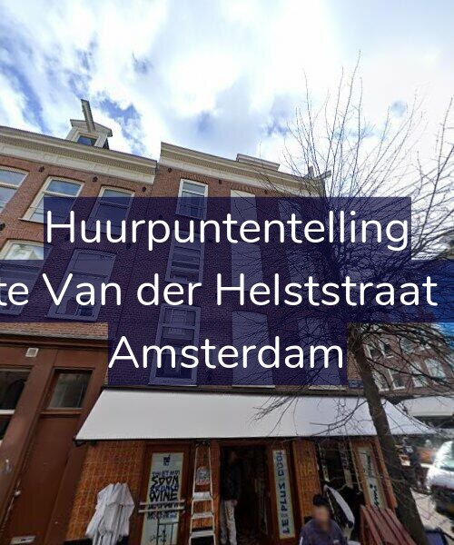 Foto gevel Huurpuntentelling voor Eerste Van der Helststraat 51-4, Amsterdam