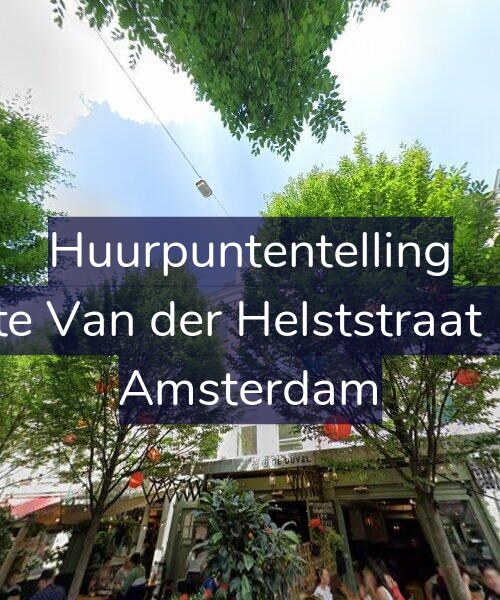 Foto gevel Huurpuntentelling voor Eerste Van der Helststraat 59-3, Amsterdam