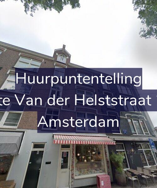 Foto gevel Huurpuntentelling voor Eerste Van der Helststraat 23-1, Amsterdam