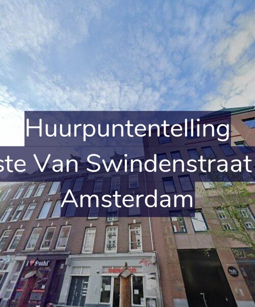 Foto gevel Huurpuntentelling voor Eerste Van Swindenstraat 4-2, Amsterdam