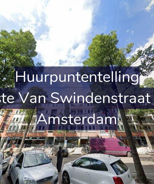 Foto gevel Huurpuntentelling voor Eerste Van Swindenstraat 183, Amsterdam