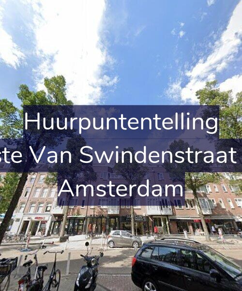 Foto gevel Huurpuntentelling voor Eerste Van Swindenstraat 445, Amsterdam