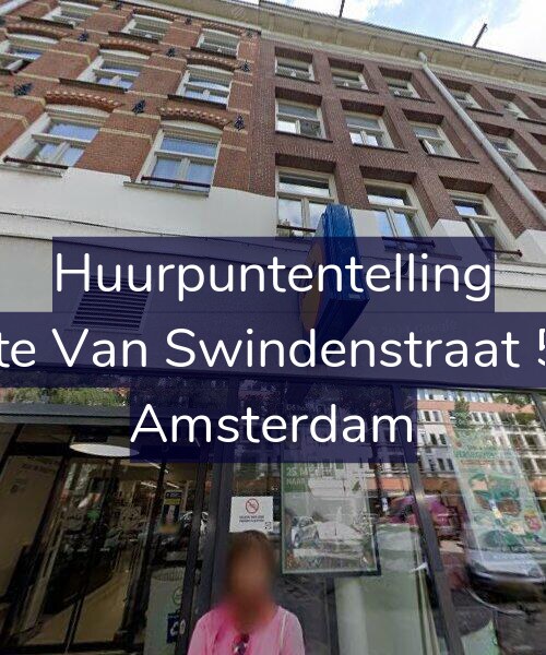 Foto gevel Huurpuntentelling voor Eerste Van Swindenstraat 58-A, Amsterdam