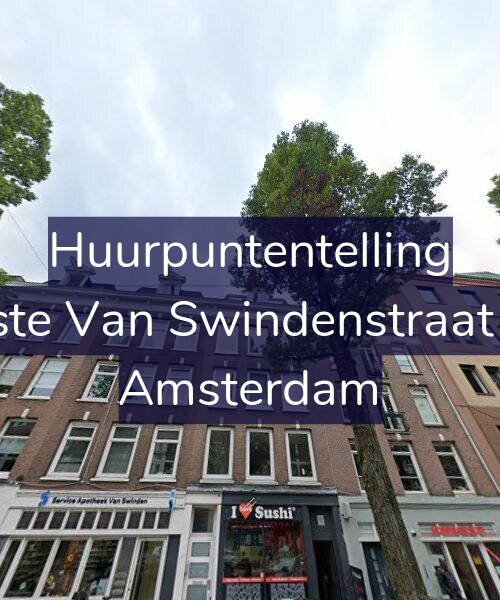 Foto gevel Huurpuntentelling voor Eerste Van Swindenstraat 6-3, Amsterdam