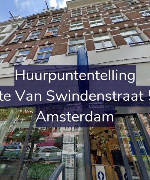 Foto gevel Huurpuntentelling voor Eerste Van Swindenstraat 52-E, Amsterdam