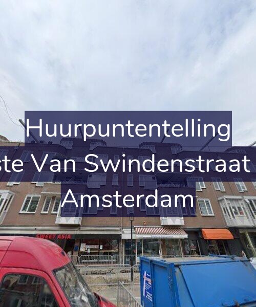 Foto gevel Huurpuntentelling voor Eerste Van Swindenstraat 481, Amsterdam