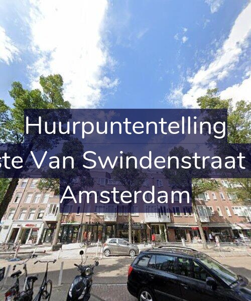 Foto gevel Huurpuntentelling voor Eerste Van Swindenstraat 449, Amsterdam