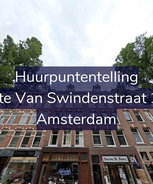Foto gevel Huurpuntentelling voor Eerste Van Swindenstraat 24-3, Amsterdam