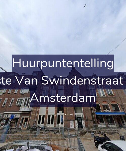 Foto gevel Huurpuntentelling voor Eerste Van Swindenstraat 525, Amsterdam
