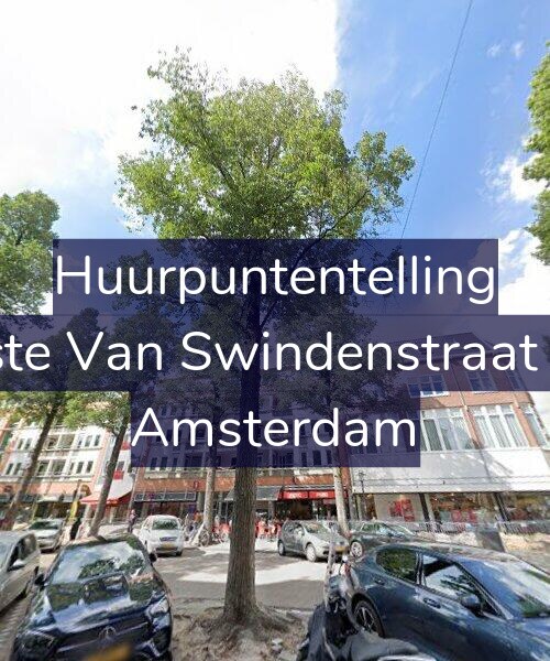 Foto gevel Huurpuntentelling voor Eerste Van Swindenstraat 225, Amsterdam