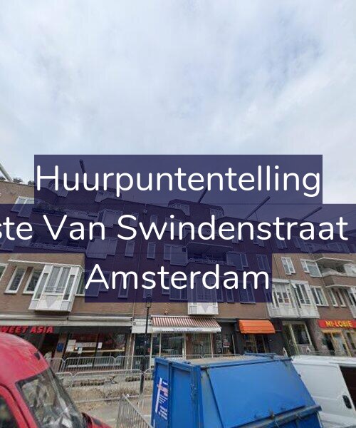 Foto gevel Huurpuntentelling voor Eerste Van Swindenstraat 493, Amsterdam