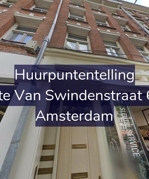 Foto gevel Huurpuntentelling voor Eerste Van Swindenstraat 62-C, Amsterdam