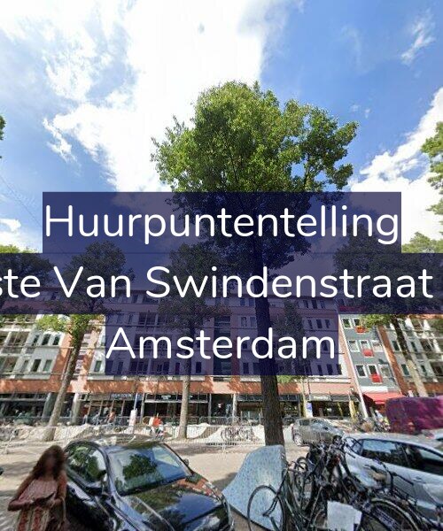 Foto gevel Huurpuntentelling voor Eerste Van Swindenstraat 169, Amsterdam