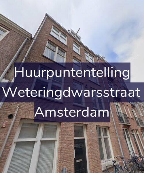 Foto gevel Huurpuntentelling voor Eerste Weteringdwarsstraat 36-HL, Amsterdam