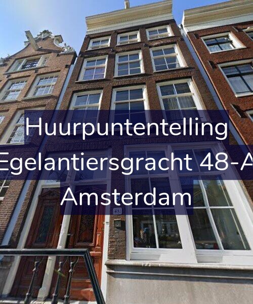 Foto gevel Huurpuntentelling voor Egelantiersgracht 48-A, Amsterdam