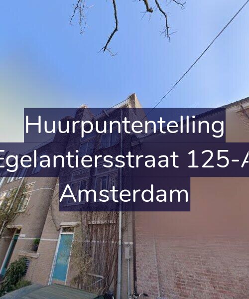 Foto gevel Huurpuntentelling voor Egelantiersstraat 125-A, Amsterdam
