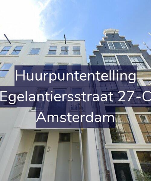 Foto gevel Huurpuntentelling voor Egelantiersstraat 27-C, Amsterdam