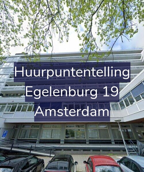 Foto gevel Huurpuntentelling voor Egelenburg 19, Amsterdam