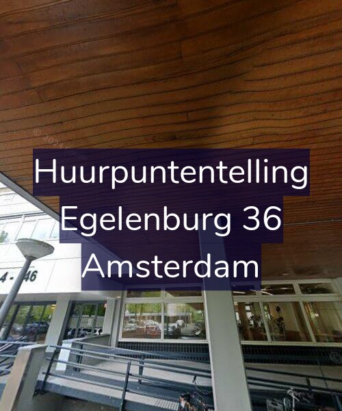 Foto gevel Huurpuntentelling voor Egelenburg 36, Amsterdam