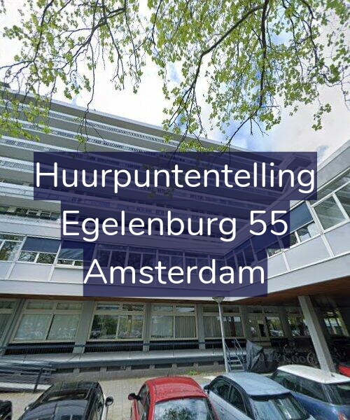 Foto gevel Huurpuntentelling voor Egelenburg 55, Amsterdam