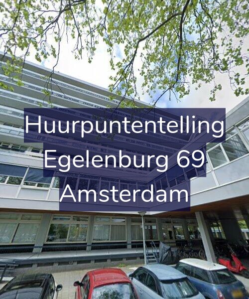 Foto gevel Huurpuntentelling voor Egelenburg 69, Amsterdam