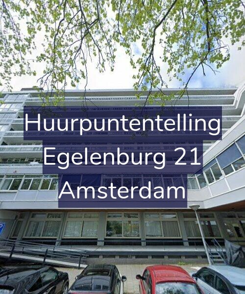 Foto gevel Huurpuntentelling voor Egelenburg 21, Amsterdam