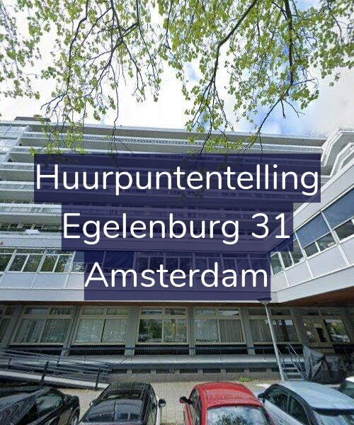 Foto gevel Huurpuntentelling voor Egelenburg 31, Amsterdam