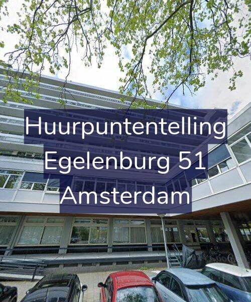 Foto gevel Huurpuntentelling voor Egelenburg 51, Amsterdam
