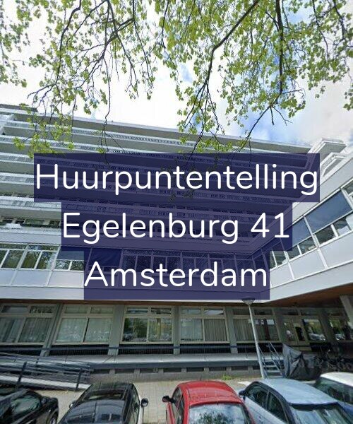 Foto gevel Huurpuntentelling voor Egelenburg 41, Amsterdam