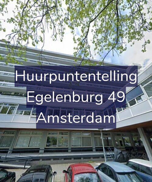 Foto gevel Huurpuntentelling voor Egelenburg 49, Amsterdam