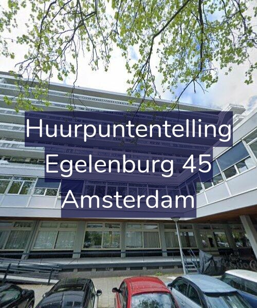 Foto gevel Huurpuntentelling voor Egelenburg 45, Amsterdam