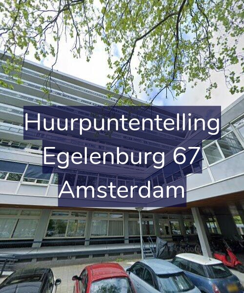Foto gevel Huurpuntentelling voor Egelenburg 67, Amsterdam