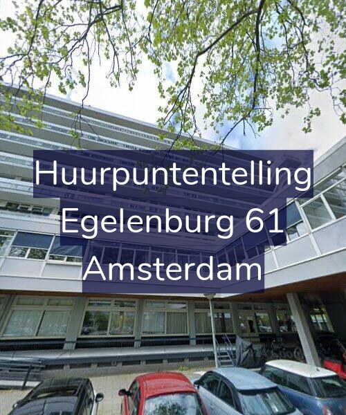 Foto gevel Huurpuntentelling voor Egelenburg 61, Amsterdam