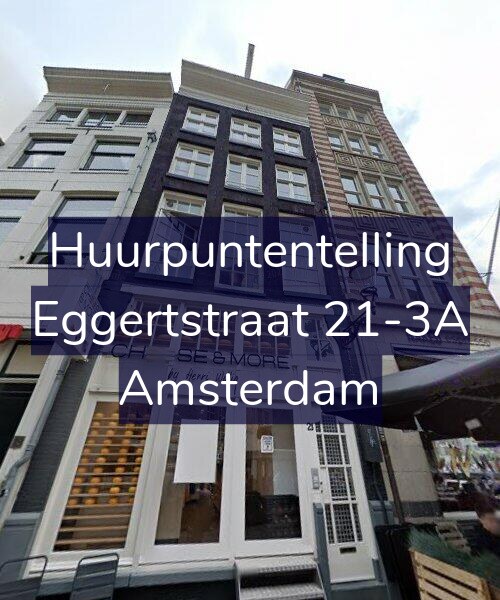 Foto gevel Huurpuntentelling voor Eggertstraat 21-3A, Amsterdam