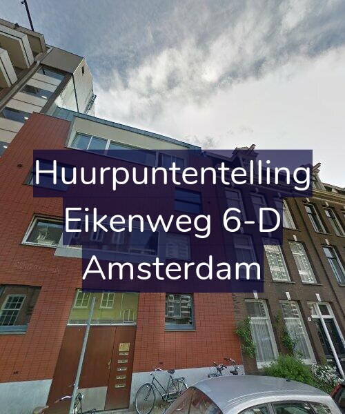 Foto gevel Huurpuntentelling voor Eikenweg 6-D, Amsterdam