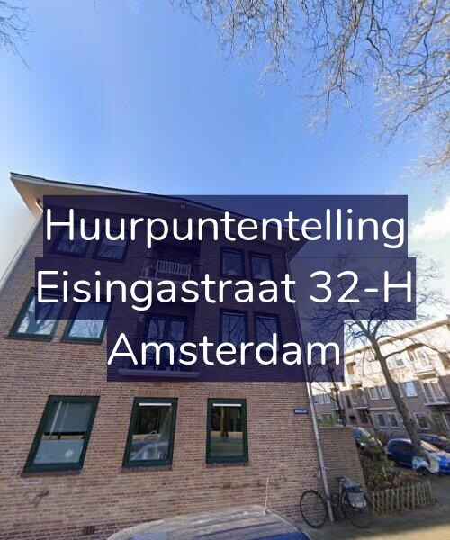 Foto gevel Huurpuntentelling voor Eisingastraat 32-H, Amsterdam