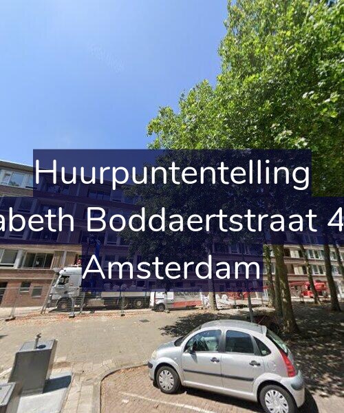 Foto gevel Huurpuntentelling voor Elisabeth Boddaertstraat 48-H, Amsterdam
