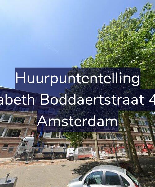 Foto gevel Huurpuntentelling voor Elisabeth Boddaertstraat 48-1, Amsterdam