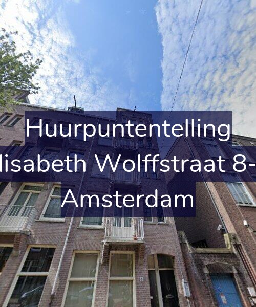 Foto gevel Huurpuntentelling voor Elisabeth Wolffstraat 8-2, Amsterdam