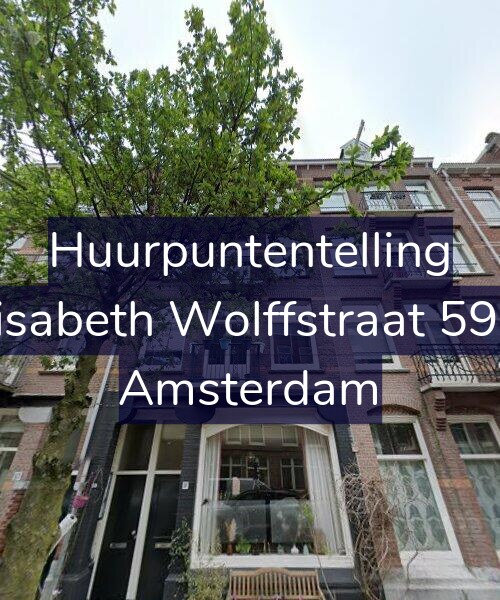 Foto gevel Huurpuntentelling voor Elisabeth Wolffstraat 59-1, Amsterdam