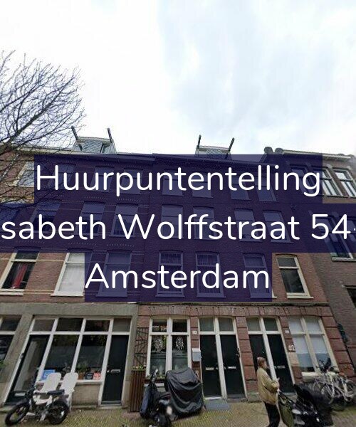 Foto gevel Huurpuntentelling voor Elisabeth Wolffstraat 54-H, Amsterdam