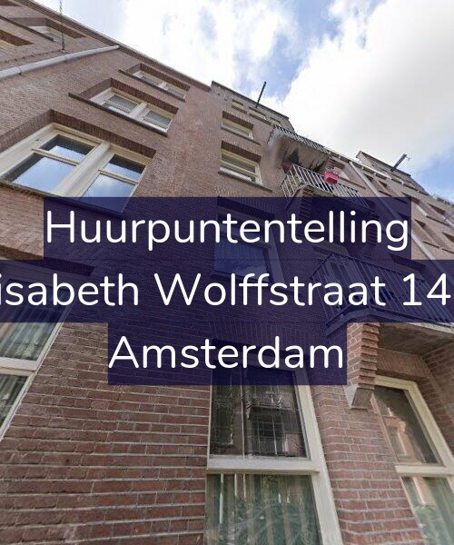 Foto gevel Huurpuntentelling voor Elisabeth Wolffstraat 14-3, Amsterdam