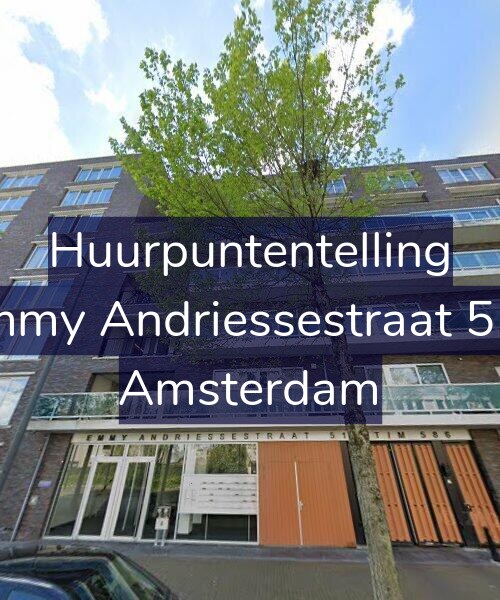 Foto gevel Huurpuntentelling voor Emmy Andriessestraat 556, Amsterdam